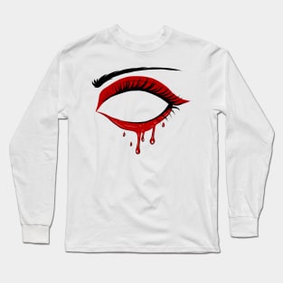 Neon Psychedelic Slime Eye Long Sleeve T-Shirt